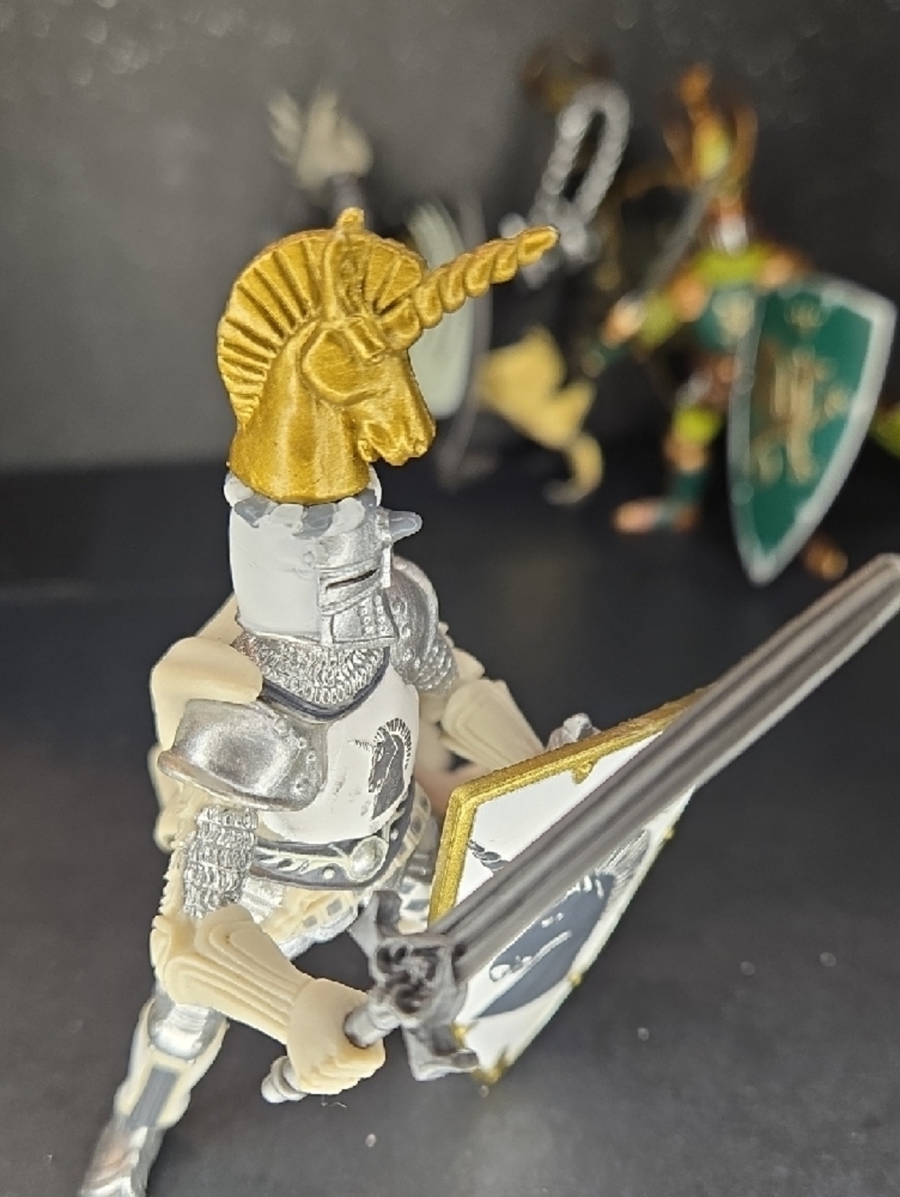 Lot Of 5 PAPO Fantasy World Weapon Masters Toy Figure 2007 - Picture 5 of 15